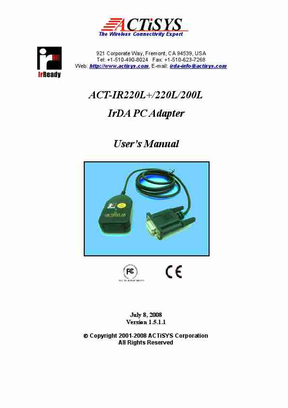 ACTiSYS Network Card ACT-IR220L+220L200L-page_pdf